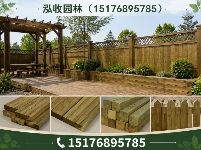株洲京津冀防腐木工程展示图